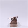 Paul Green Platform Laced Moccasin - Brown Suede